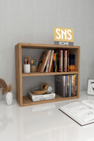 SNS Home - 13-02 - Multifunctionele Decoratieve Plank - Tafelblad - Aanrechtblad - Bureaublad Boekenplank - Grenen - Pijnboom - Afbeelding 17