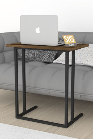 SNS Home - Metalen Poot - Laptopstandaard - Ontbijttafel - Bureau - Computerbureau - 60 cm Breed - Lidia - Afbeelding 22
