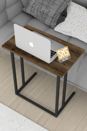 SNS Home - Metalen Poot - Laptopstandaard - Ontbijttafel - Bureau - Computerbureau - 60 cm Breed - Lidia - Afbeelding 23