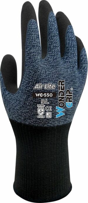 Wonder Grip Air Lite Handschoenen Grijs - Afbeelding 5