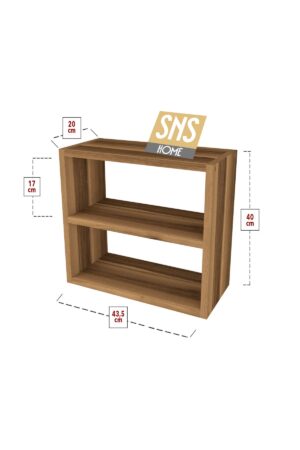 SNS Home - 13-01 - 3 Tier Kruidenrek - 3 Tier Aanrechtblad - Kruidenhouder 3 Tier - Kruidenrek - Kruidenopberger - Kruidenopslag - Okkernoot - 43,5 x 20 x 40 cm. - Afbeelding 24