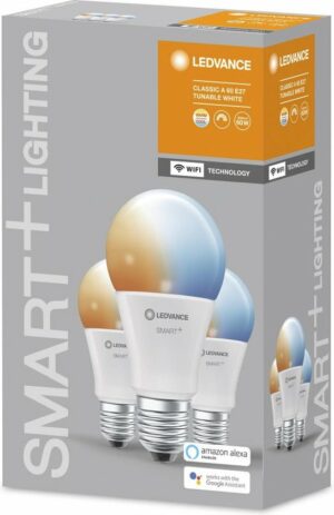 Ledvance Smart+ WiFi Tunable Wit Lamp 3-pack (60W) - Afbeelding 14