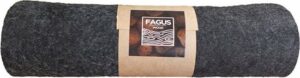 Fagus Wood - Vilten Mini Bureau Mat - Vilten Bureau Organizer - Kantoor Bureau Mat - Vilt Muismat - 28 x 64 cm - Gerookte - Afbeelding 3
