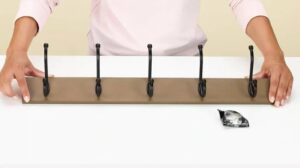 Bofigo - Houten Wandhanger - Wandkapstok met 3 Haken - Walnoot - Wooden Wall Hanger - 3 Hooks Wall Coat Rack - Walnut - 34 cm - Afbeelding 19