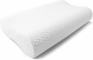EraMedical - Sleep Comfy - Neksteun Traagschuim Serie - Hoofdkussen - 30 dagen Proefslapen - Hoofdkussen Slaapkamer - Orthopedisch - Ergonomisch - Anti Nekklachten - Neksteun Visco Pillow-XXL | 60x40x13/11 cm - Afbeelding 17