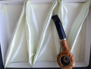ByAlcan - Houten Pijp - Acryl Body - Dunne Fopspeen - Met Metalen Kamer - Geel Houten Patroon - Pijp Roken - Met Actief Filter - 13 cm - 125 gr - Afbeelding 12