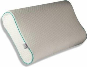 EraMedical - Sleep Comfy - Neksteun Traagschuim Serie - Hoofdkussen - 30 dagen Proefslapen - Hoofdkussen Slaapkamer - Orthopedisch - Ergonomisch - Anti Nekklachten - Neksteun Visco Pillow-XXL | 60x40x13/11 cm - Afbeelding 7