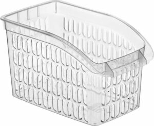 Bursev Koelkast en Keukenkast Plank Organizer - Groente Organizer - Fruit Organizer - Transparant - Groot Size - Afbeelding 3