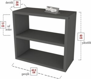 SNS Home - 13-01 - 3 Tier Kruidenrek - 3 Tier Aanrechtblad - Kruidenhouder 3 Tier - Kruidenrek - Kruidenopberger - Kruidenopslag - Antraciet - 43,5 x 20 x 40 cm. - Afbeelding 8