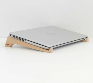 Fagus Wood - Simple Laptop Standaard - Natuurlijk Laptop Standaard - Kantoor Laptop Organizer - Nieuw Werk Cadeau - Natural Kleur - Afbeelding 22
