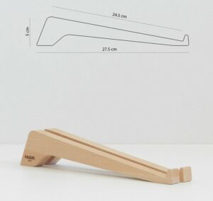 Fagus Wood - Simple Laptop Standaard - Natuurlijk Laptop Standaard - Kantoor Laptop Organizer - Nieuw Werk Cadeau - Natural Kleur - Afbeelding 21