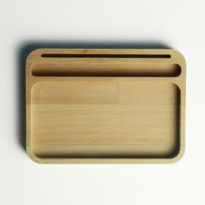 Fagus Wood - Dore Bureau Organizer - Natuurlijk Hout Organizer - Kantoor Bureau Organizer - Natural Kleur - Afbeelding 16