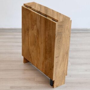 SNS Home – Praktische Tafel – Houten Draagbare Poten - Volledig Natuurlijke Productie - Eettafel – Eettafel Uitschuifbaar – Opvouwbaar Tafel – Flamingo Tafel – 134 x 60 x 72 cm – Naturel Pijnboom/Grenen - Afbeelding 11