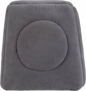 Beyzatex, 3 functies wasbaar kattenhuis, kattenbed, kattennest, fleece, Grijs, 45 x 50 cm - Afbeelding 13