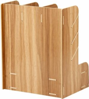 Houten Kompas - 9 Secties - Desktop Pennenhouder - Organisator - Walnoot Kleur - Afbeelding 16