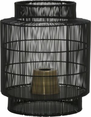 Light & Living Gruaro - Tafellamp - Zwart/Antiek Brons - Ø31x36cm - Afbeelding 8