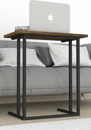 SNS Home - Metalen Poot - Laptopstandaard - Ontbijttafel - Bureau - Computerbureau - 60 cm Breed - Lidia - Afbeelding 20