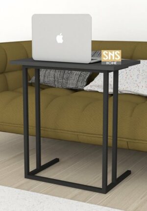 SNS Home - Metalen Poot - Laptopstandaard - Ontbijttafel - Bureau - Computerbureau - 60 cm Breed - Antraciet - Afbeelding 4