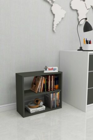 SNS Home - 13-02 - Multifunctionele Decoratieve Plank - Tafelblad - Aanrechtblad - Bureaublad Boekenplank - Antraciet - Afbeelding 6
