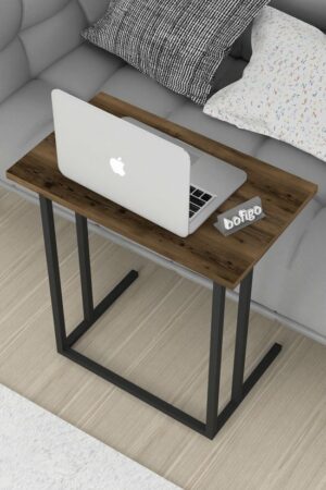 SNS Home - Metalen Poot - Laptopstandaard - Ontbijttafel - Bureau - Computerbureau - 60 cm Breed - Lidia - Afbeelding 10