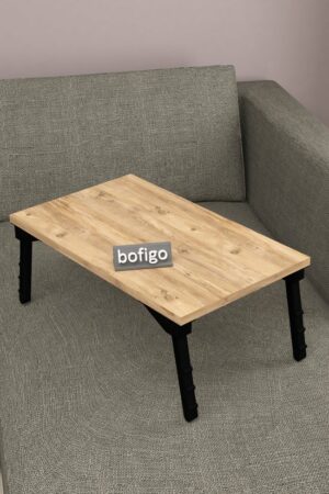 SNS Home / Laptopstandaard / Ontbijttafel / Bureau / Laptoptafel / Bank Tafeltje / Pijnboom / 60 cm - Afbeelding 11