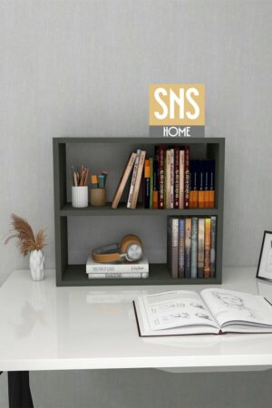 SNS Home - 13-02 - Multifunctionele Decoratieve Plank - Tafelblad - Aanrechtblad - Bureaublad Boekenplank - Antraciet - Afbeelding 26