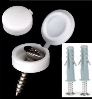 Toiletrolhouder met Telefoonplank - WC Rolhouder - Rolhouder voor Papierhanddoeken - Servethouder Badkamer Organizer - Toiletpapierhouder - 2mm RVS Staal - Wit - Afbeelding 6