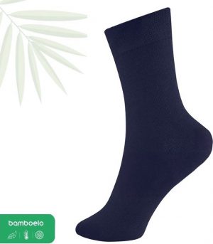 Emre Socks - 12 Paar - Bamboe Sokken - Dames en Heren - Zakelijk en Dagelijks Leven - Lange Sokken - Antibacterieel Sokken - Zacht en Ademend - Luxe Marineblauw - Maat 43/46 - Afbeelding 5